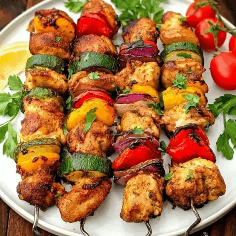 Air Fryer Chicken Kebabs