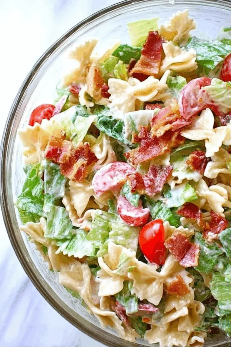 BLT Pasta Salad Recipe