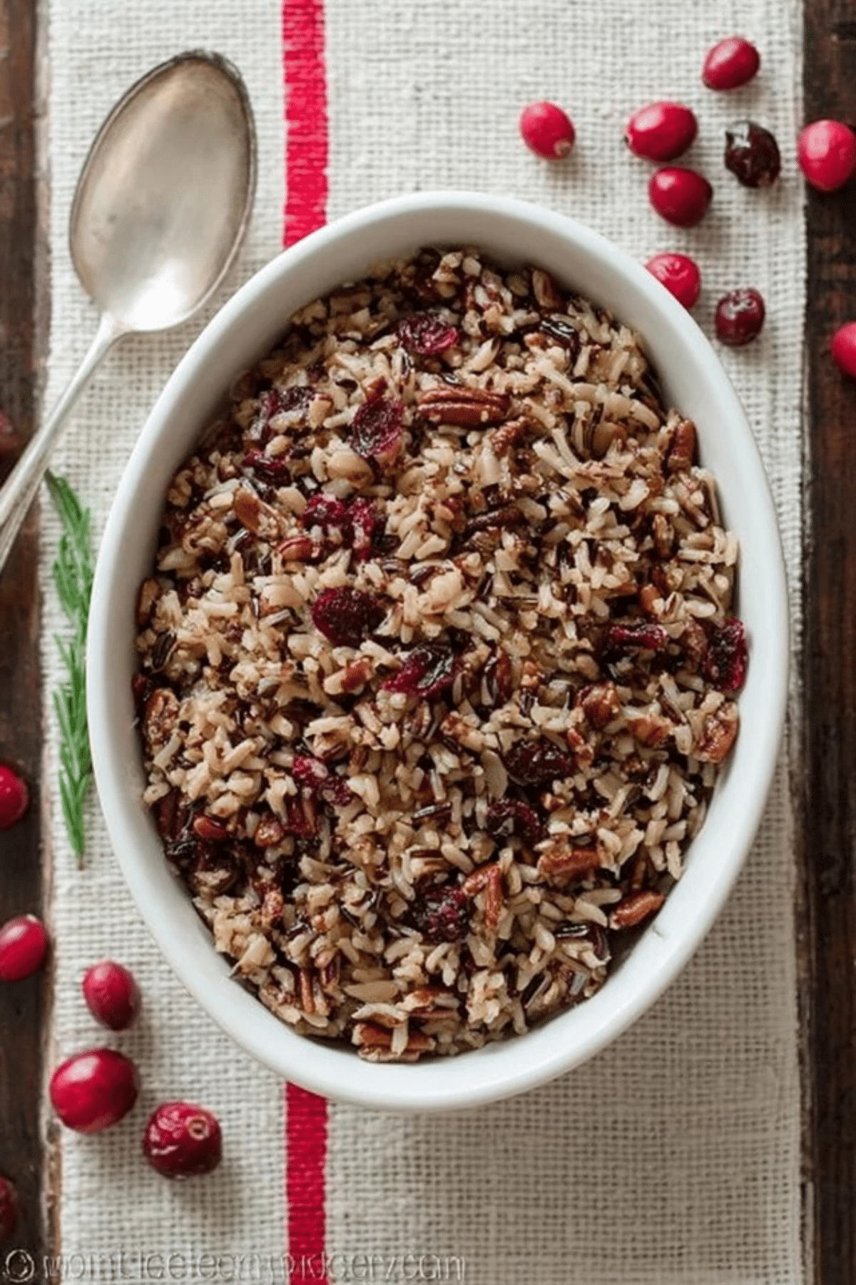 Cranberry Pecan Wild Rice