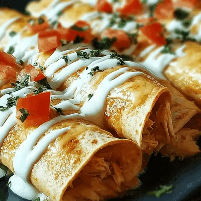 Cream Cheese Chicken Taquitos