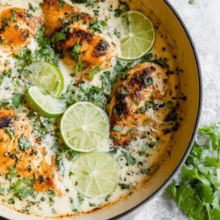 Creamy Coconut Lime Chicken