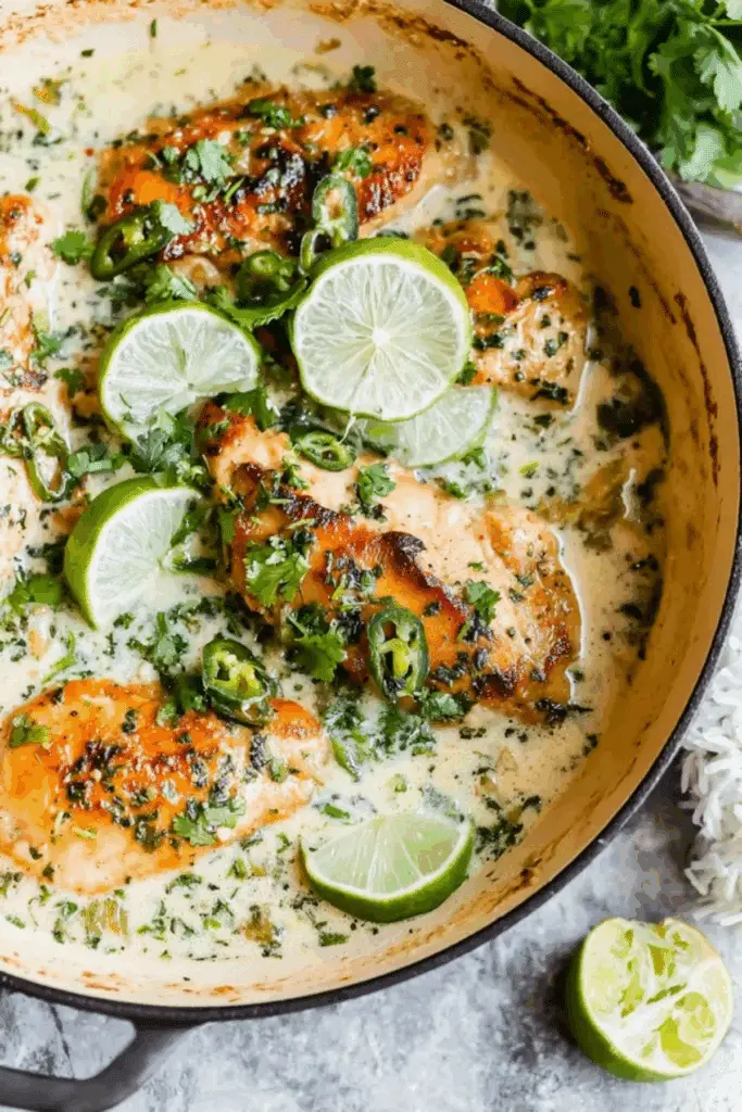 Creamy Coconut Lime Chicken