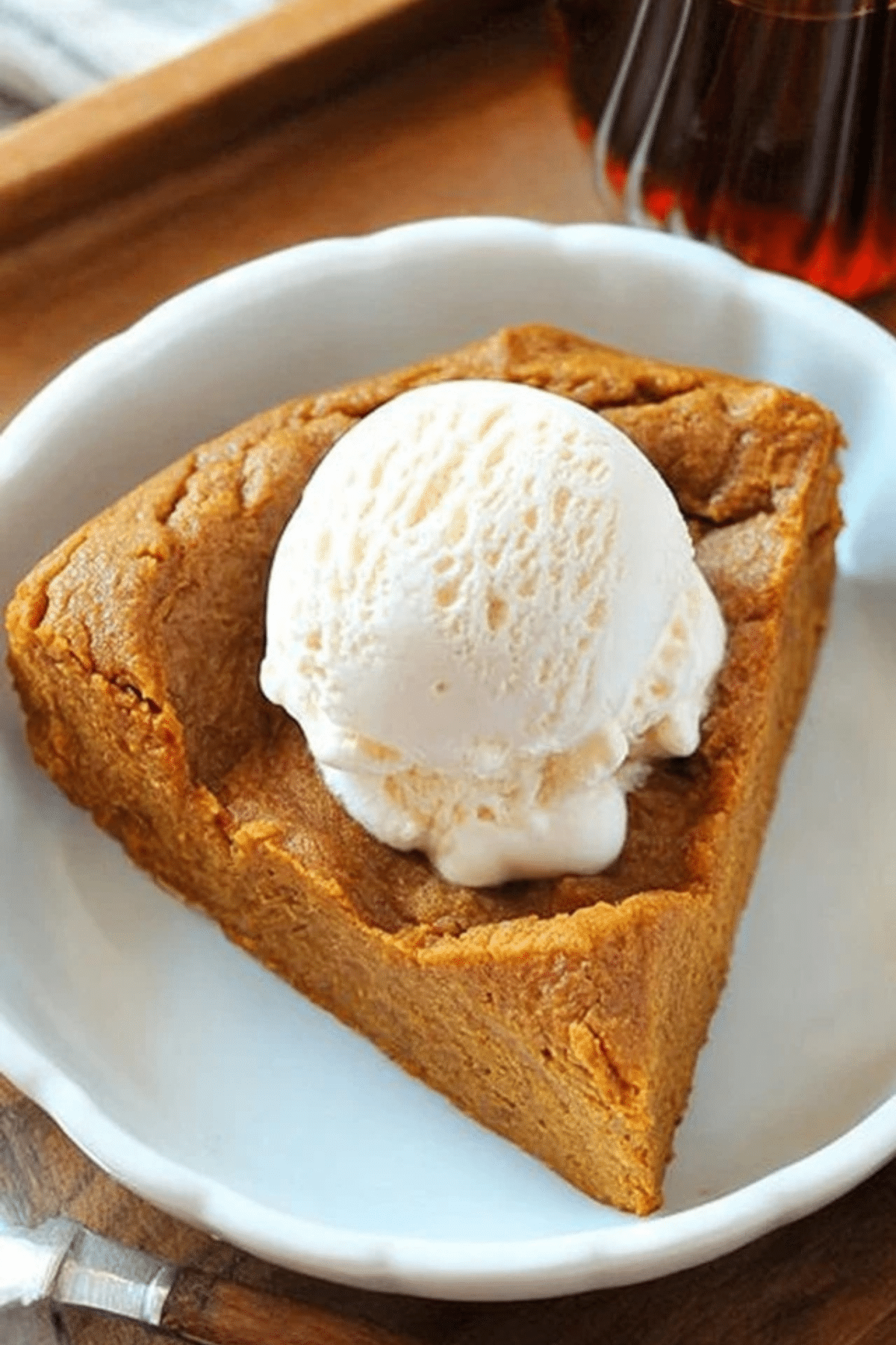 Crustless Pumpkin Pie