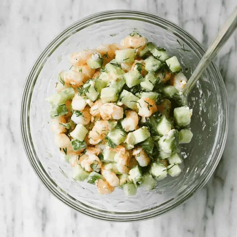 Cucumber Shrimp Salad