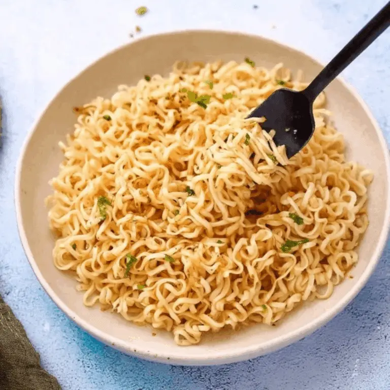Garlic Butter Ramen Noodles