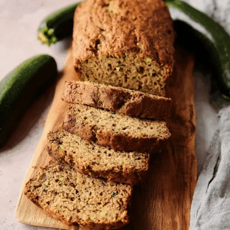 Healthy Zucchini Banana Bread