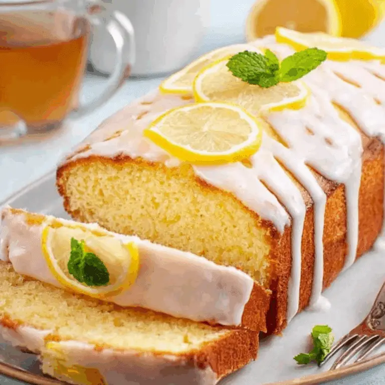 Lemon Loaf Cake with Lemon Glaze