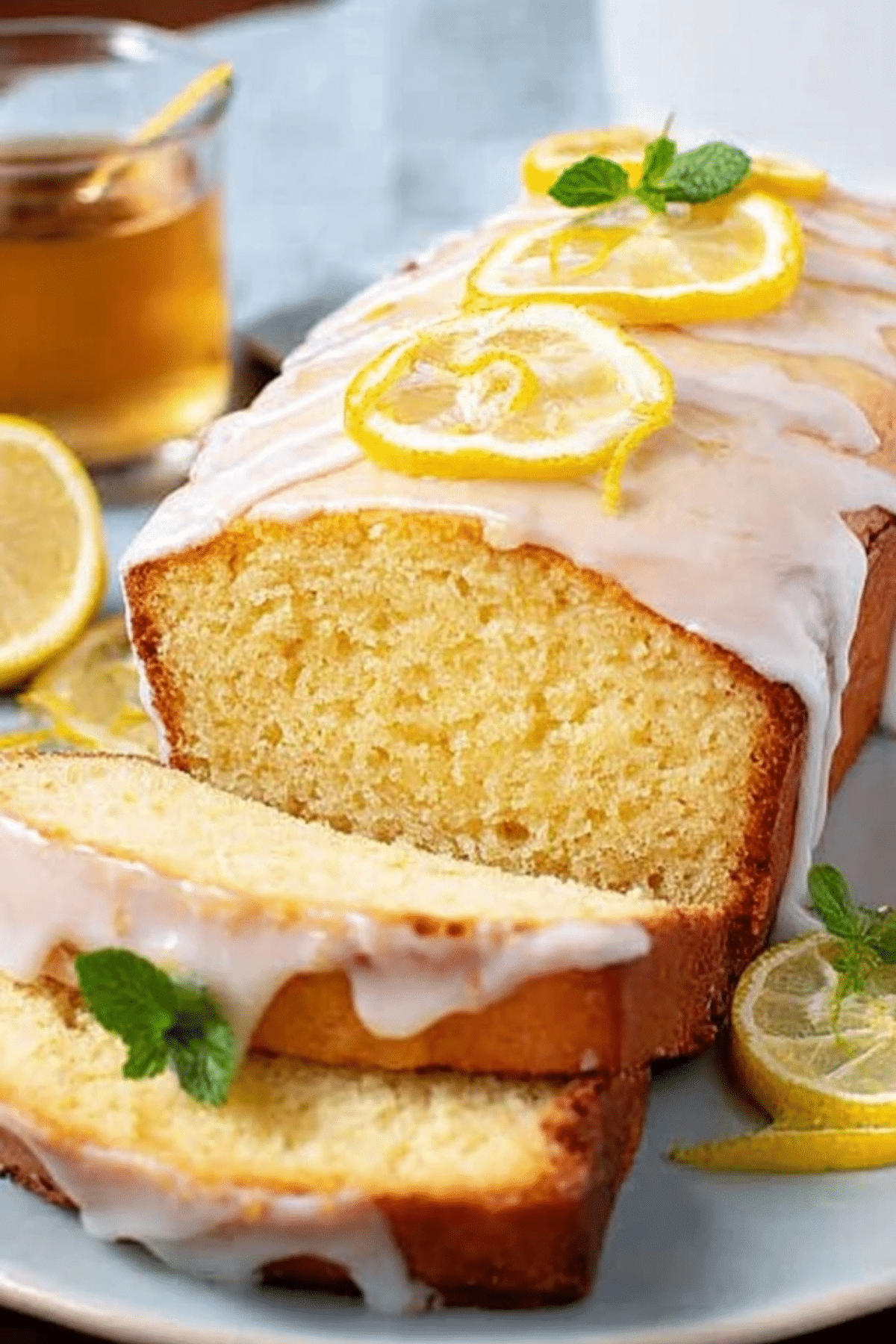 Lemon Loaf Cake with Lemon Glaze