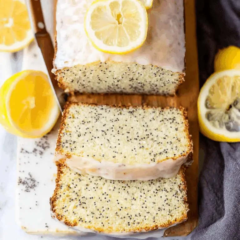 Lemon Poppy Seed Bread.