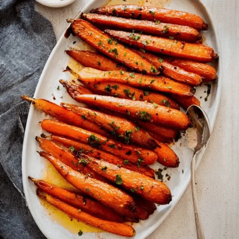 Maple Roasted Carrots