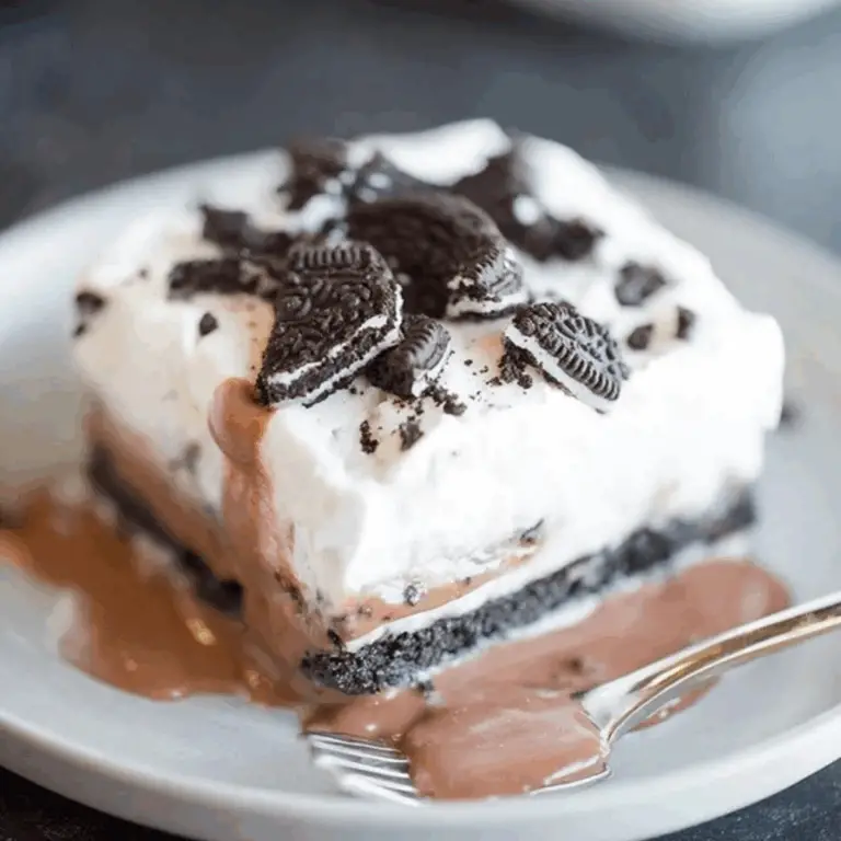 No Bake Heavenly Oreo Dessert
