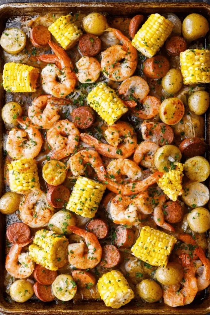 Sheet Pan Shrimp Boil