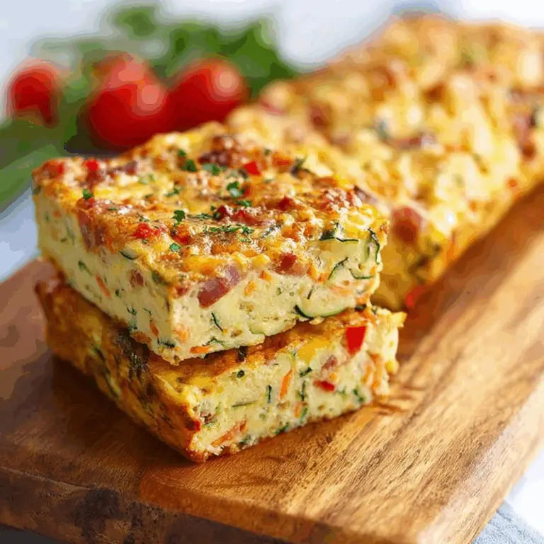 Zucchini and Bacon Slice