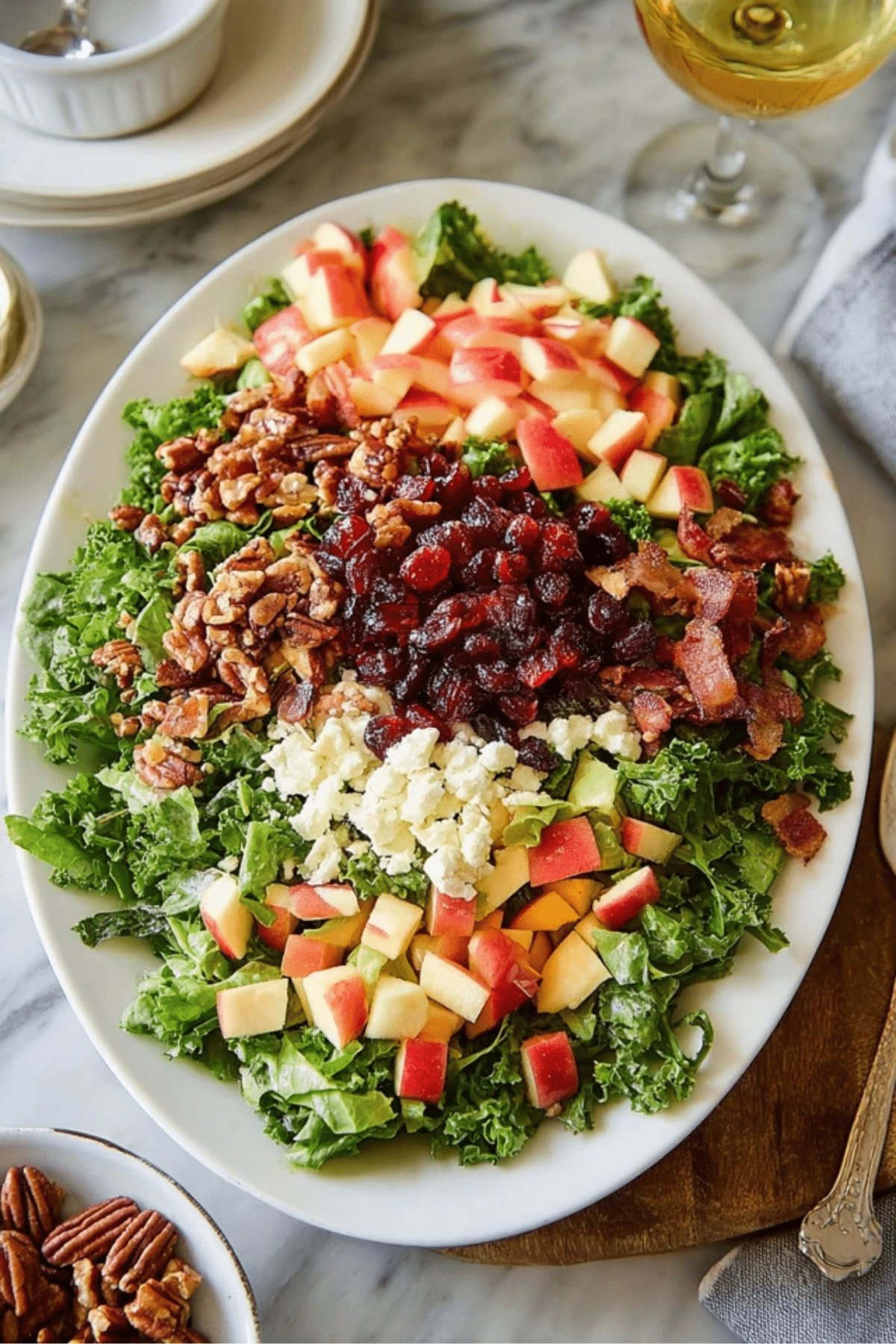 Apple Cranberry Pecan Salad