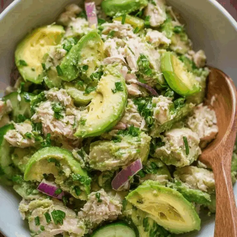 Avocado Tuna Salad Recipe