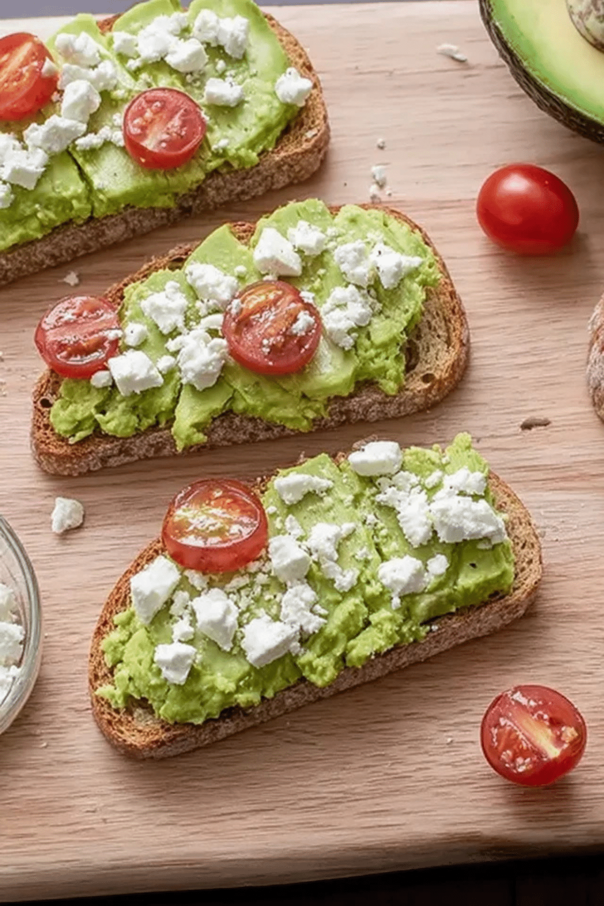 Avocado and Feta Toast