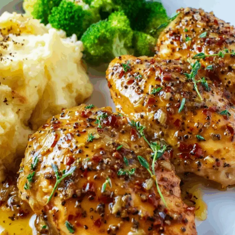 Baked Honey Dijon Chicken