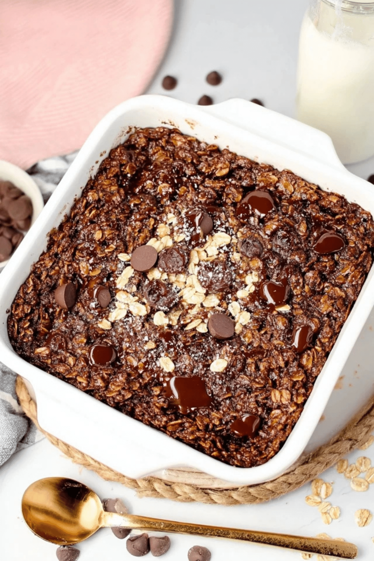 Brownie Baked Oatmeal