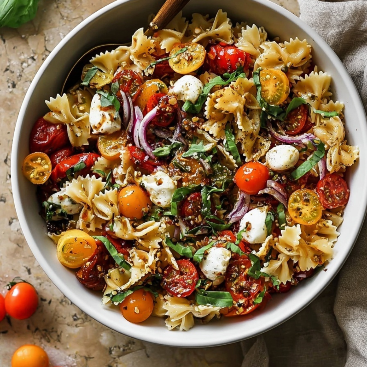 Bruschetta Pasta Salad
