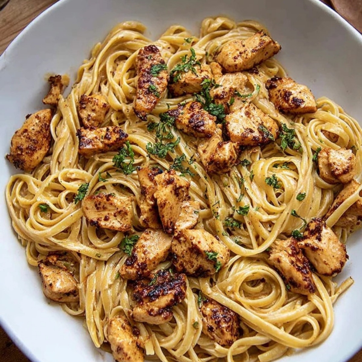 Cowboy Butter Chicken Linguine
