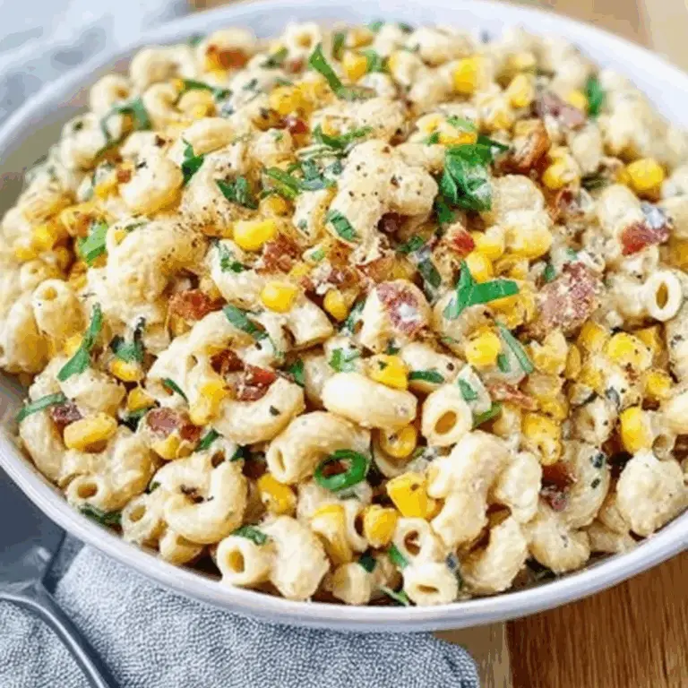 Crack Corn Pasta Salad with Bacon