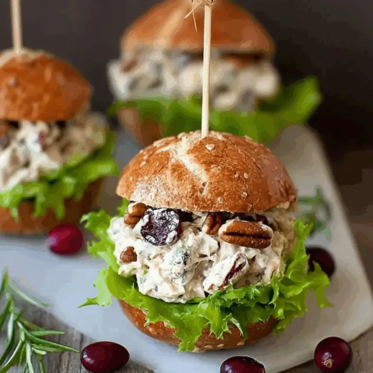 Cranberry Pecan Chicken Salad