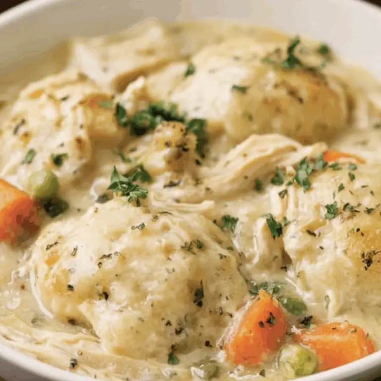 Crockpot Chicken & Dumplings
