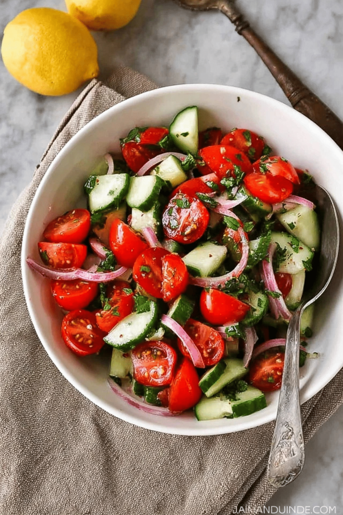 Cucumber Tomato Salad