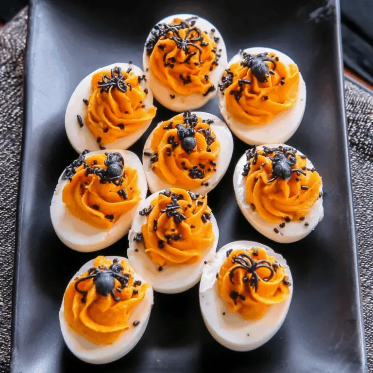 Halloween Deviled Eggs