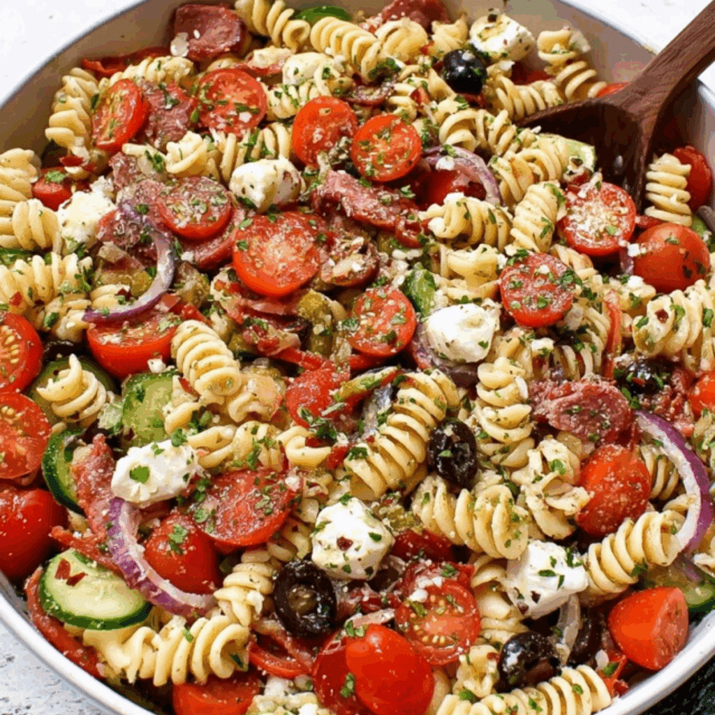 Italian Dressing Pasta Salad Recipe - What To Cook