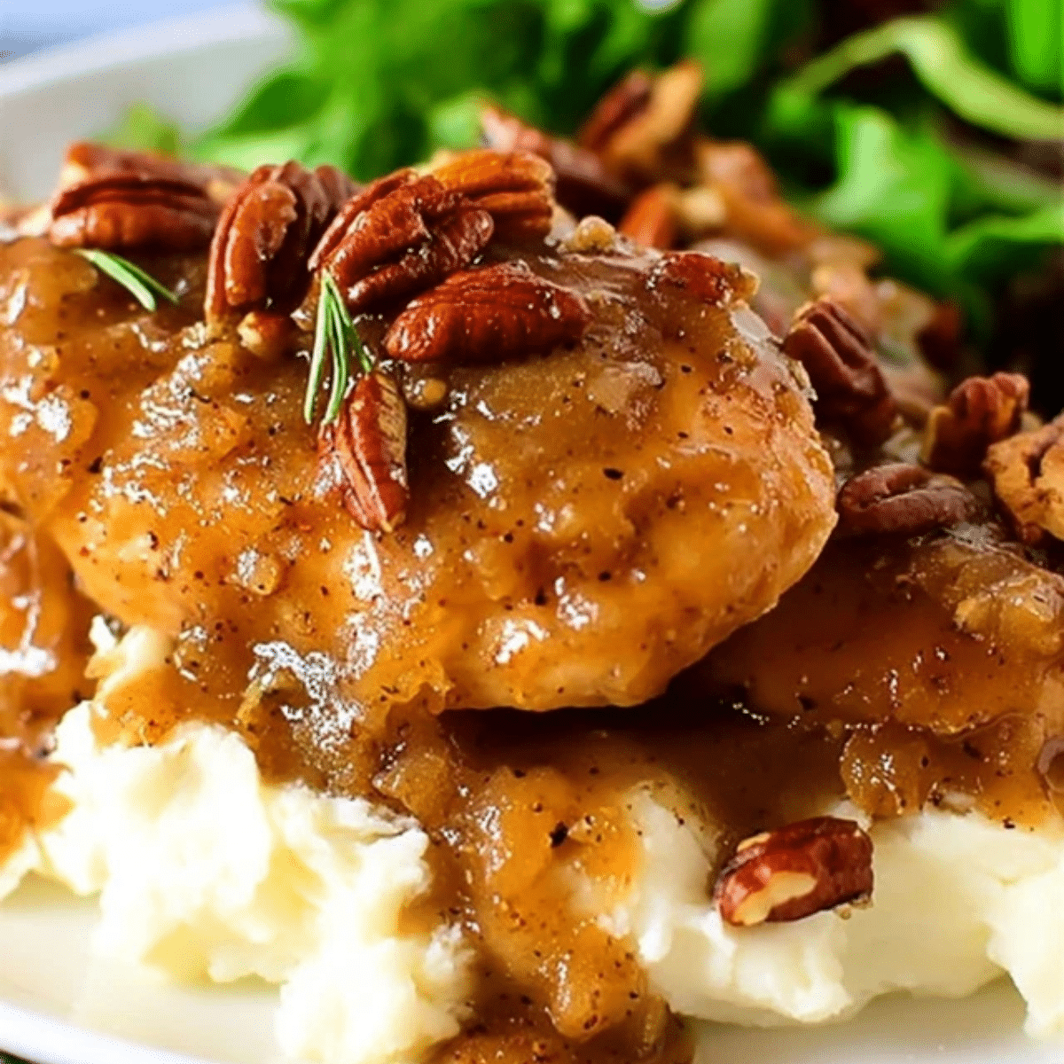 Maple Bourbon Pecan Chicken A Quick Flavorful And Easy Skillet