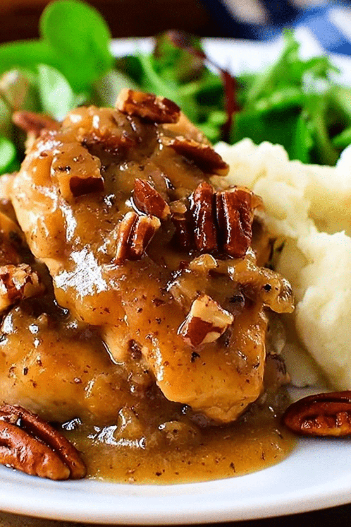 Maple Bourbon Pecan Chicken