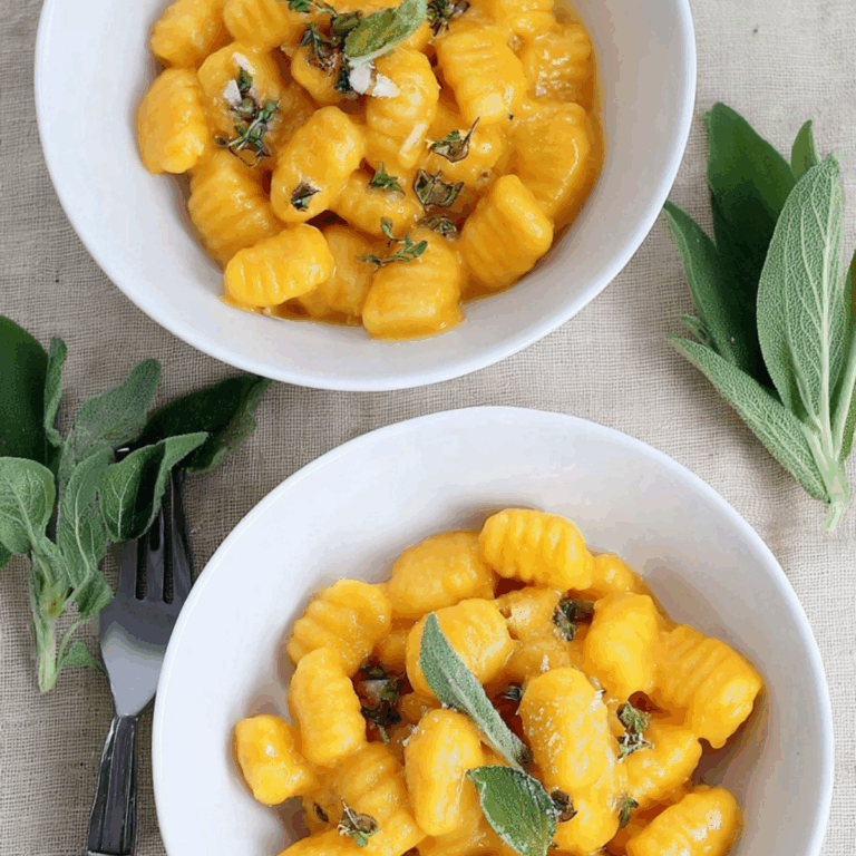 Pumpkin Gnocchi