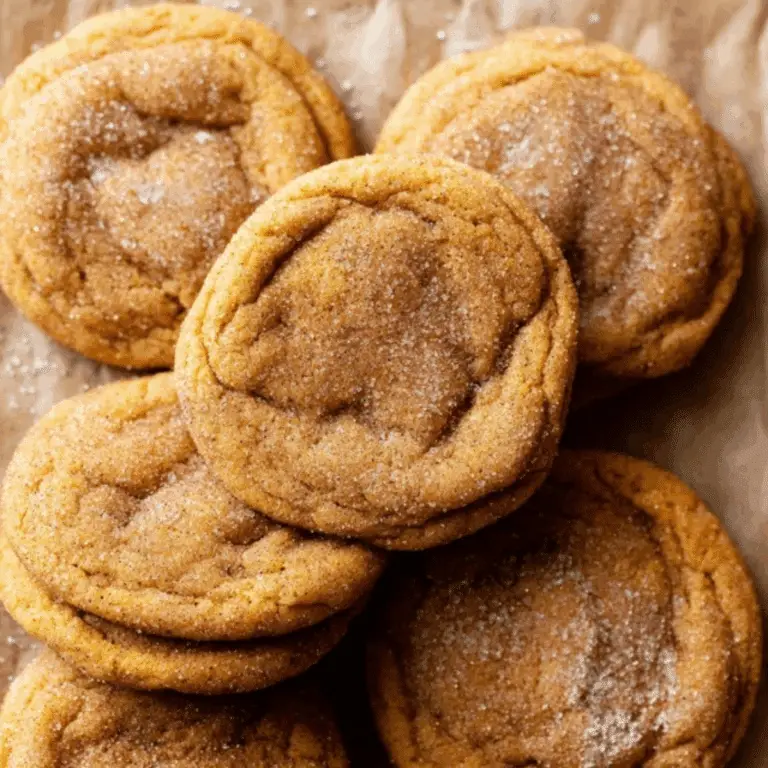 Pumpkin Snickerdoodle Cookies