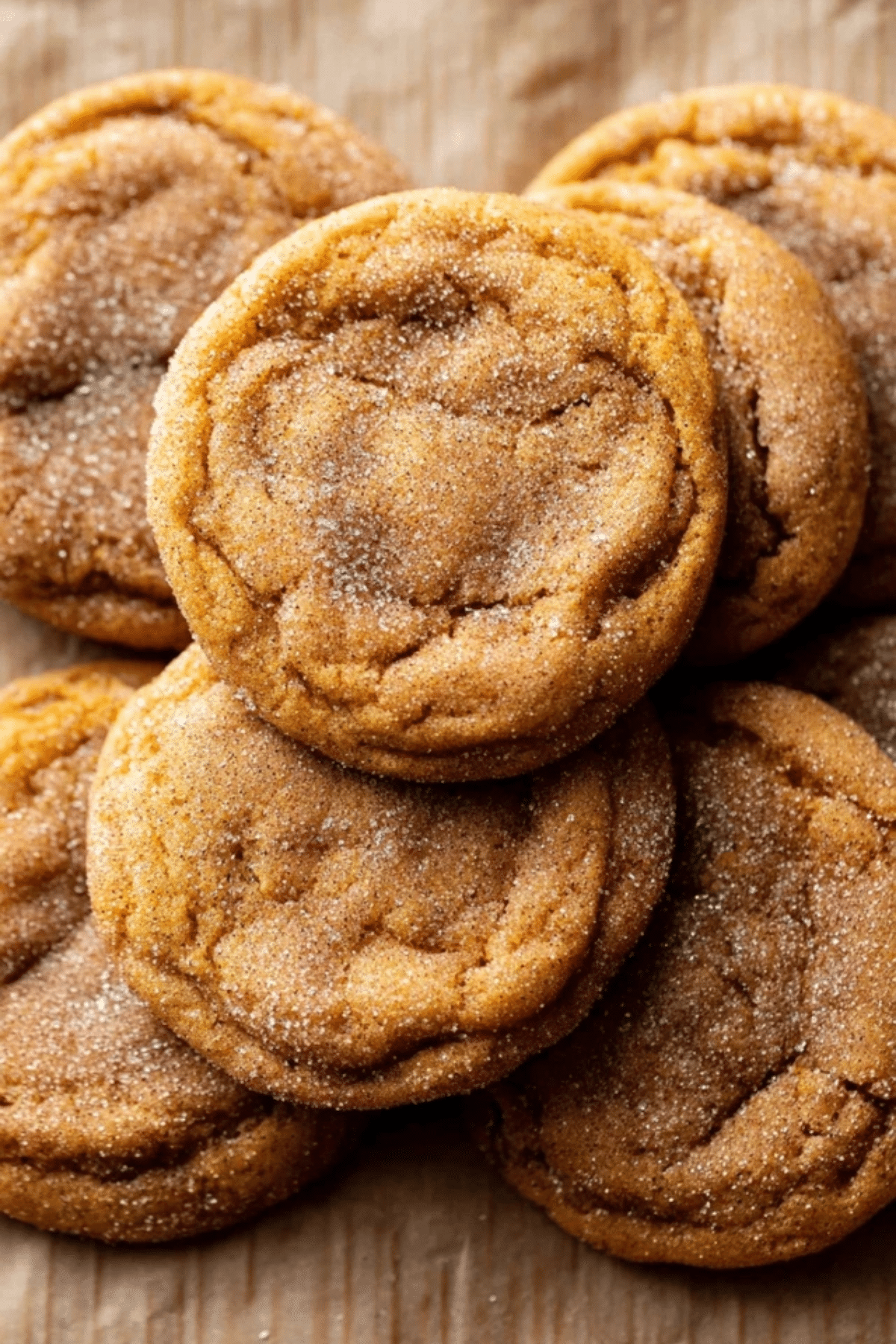Pumpkin Snickerdoodle Cookies
