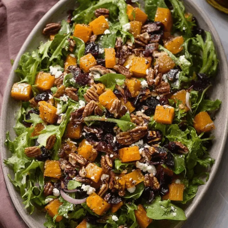 Roasted Butternut Squash Salad
