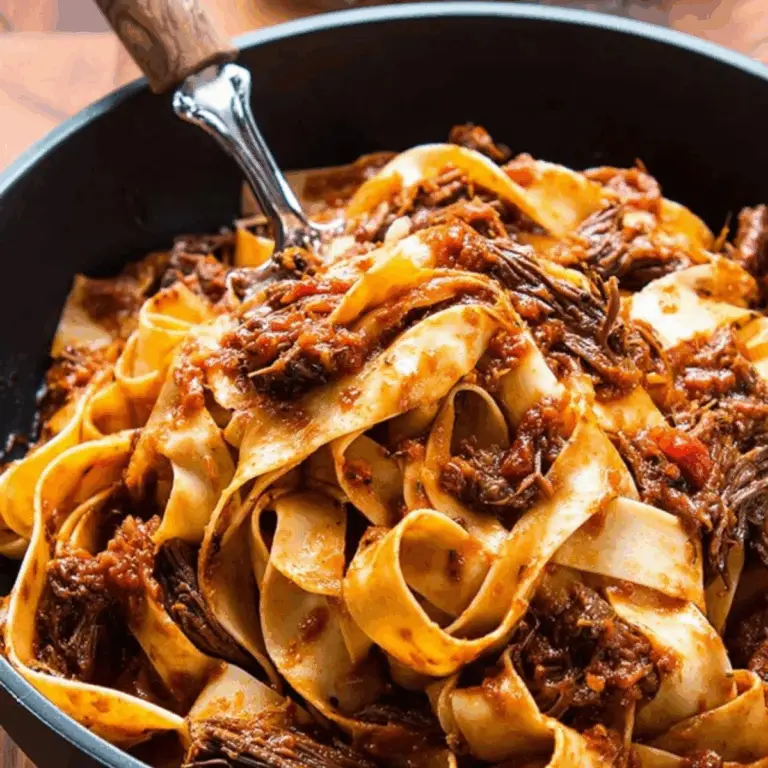 Short Rib Ragu with Pappardelle