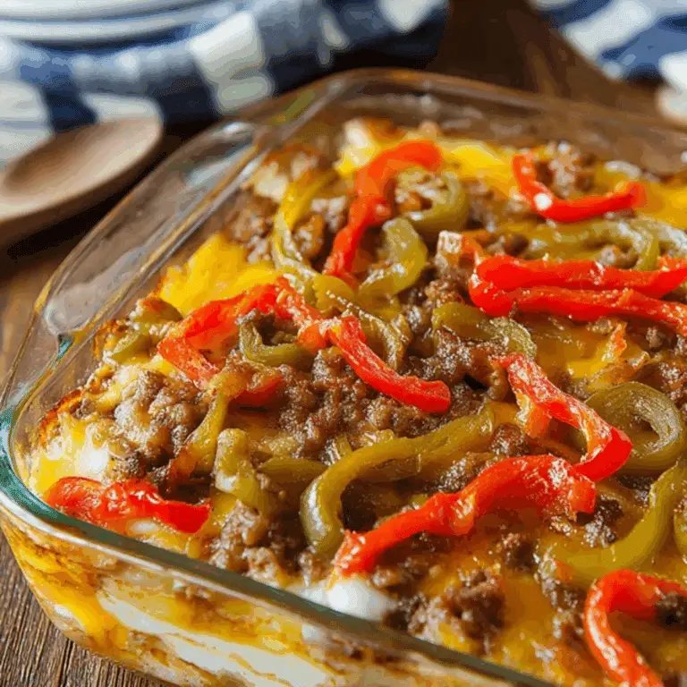 Southern Five Layer Beef Casserole