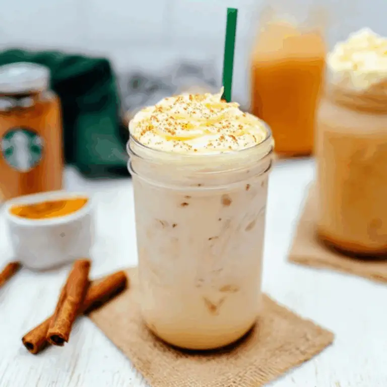 Starbucks Iced Chai with Pumpkin Cream