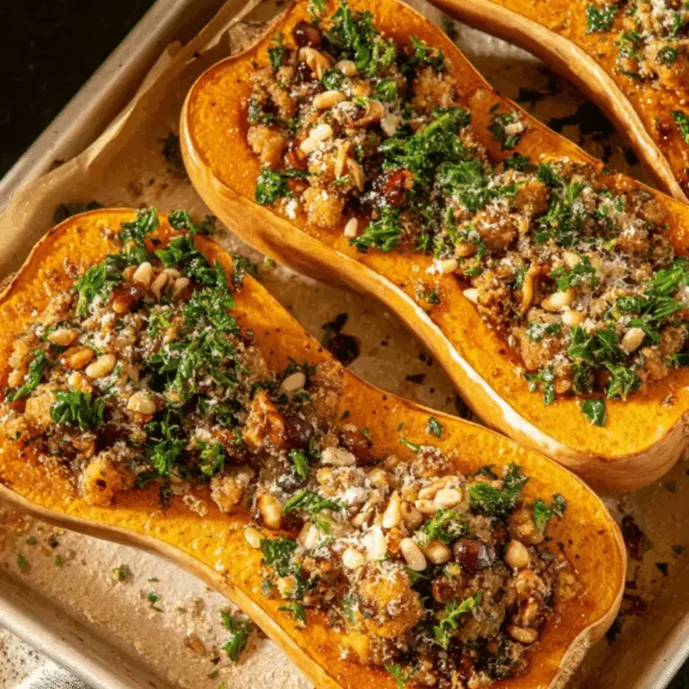 Stuffed Butternut Squash