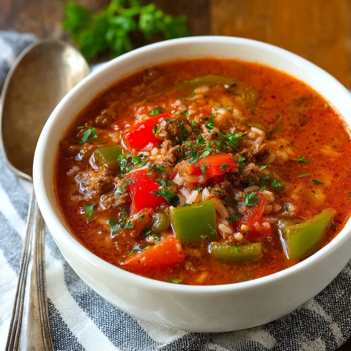 Stuffed Pepper Soup