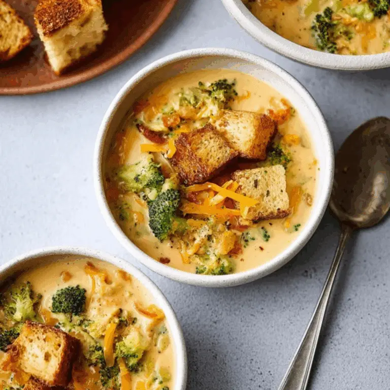 Broccoli Cheddar Soup