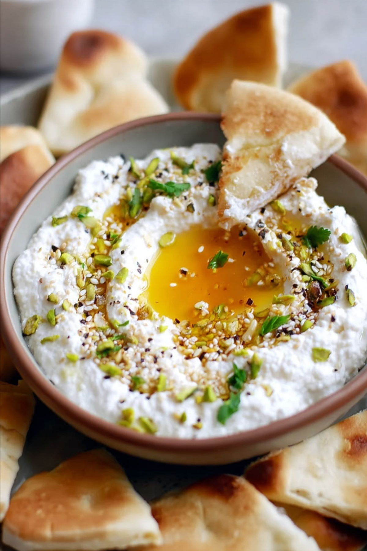 Whipped Feta with Honey Dip