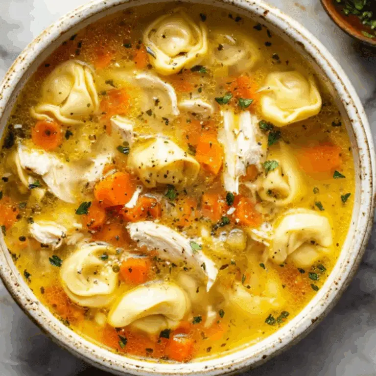 chicken tortellini soup