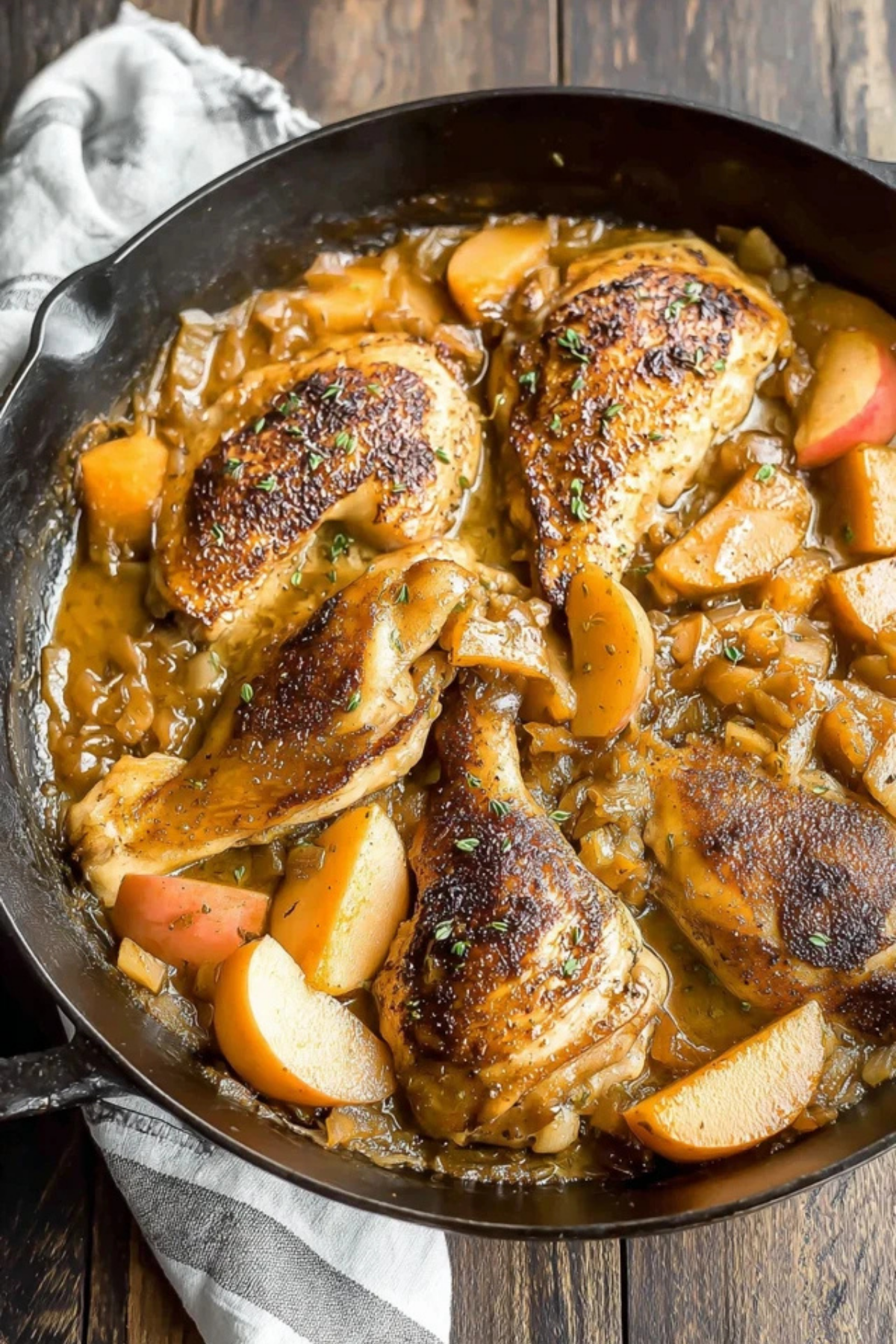 Apple Cider Chicken with Butternut Squash