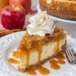 Apple Crisp Cheesecake