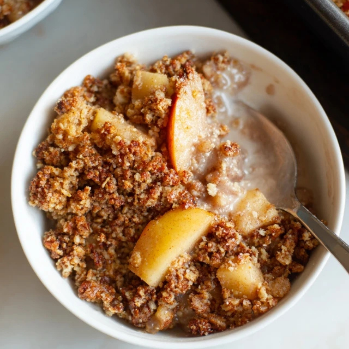 Breakfast Apple Crumble