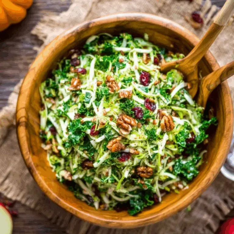 Brussels Kale Salad