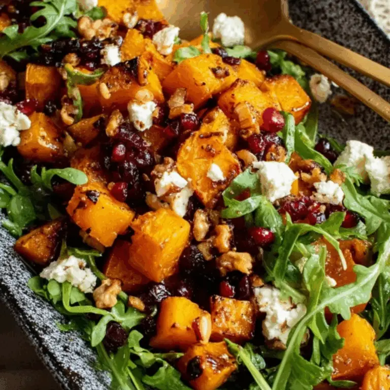 Butternut Squash Feta Salad