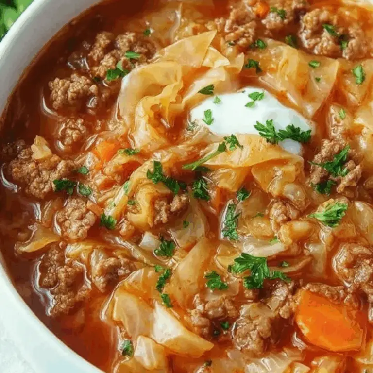 Cabbage Roll Soup